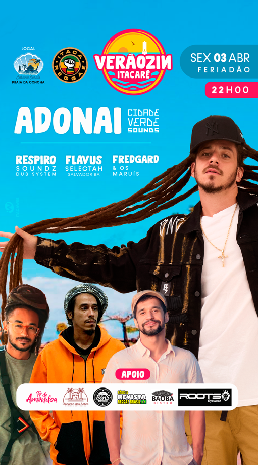 Veraozin promete noite histórica na Corais com Adonai pela primeira vez no projeto