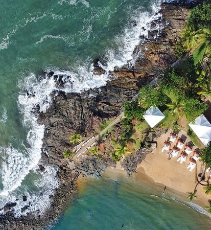 Praia da Concha à noite em Itacaré