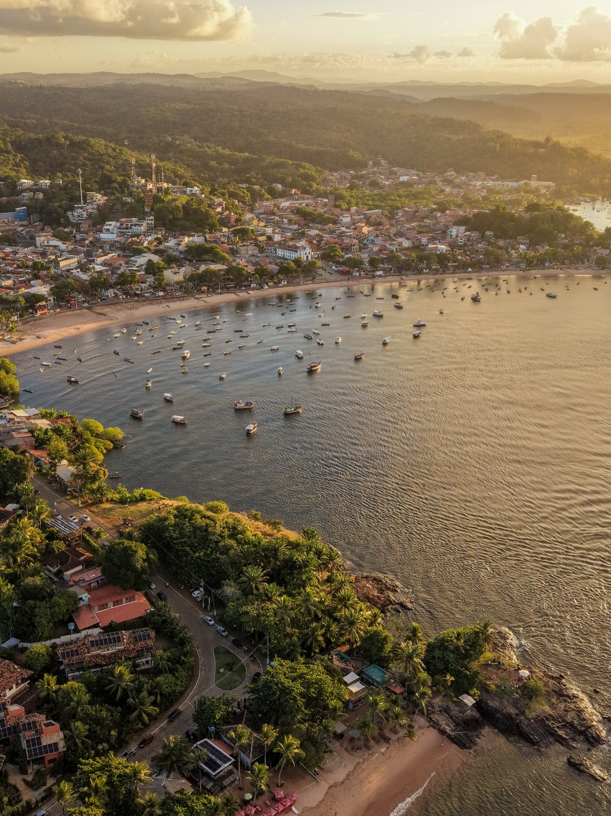 Mata Atlântica e mar em Itacaré, Bahia